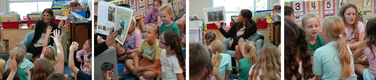 four classroom photos